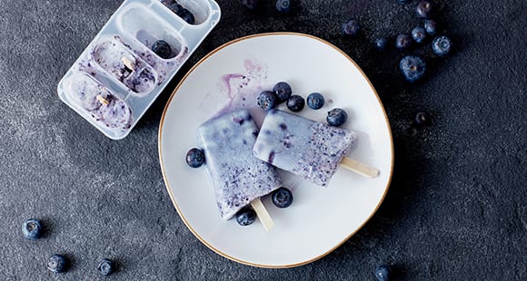 Superfood Maqui Berry and Coconut Ice Lollies