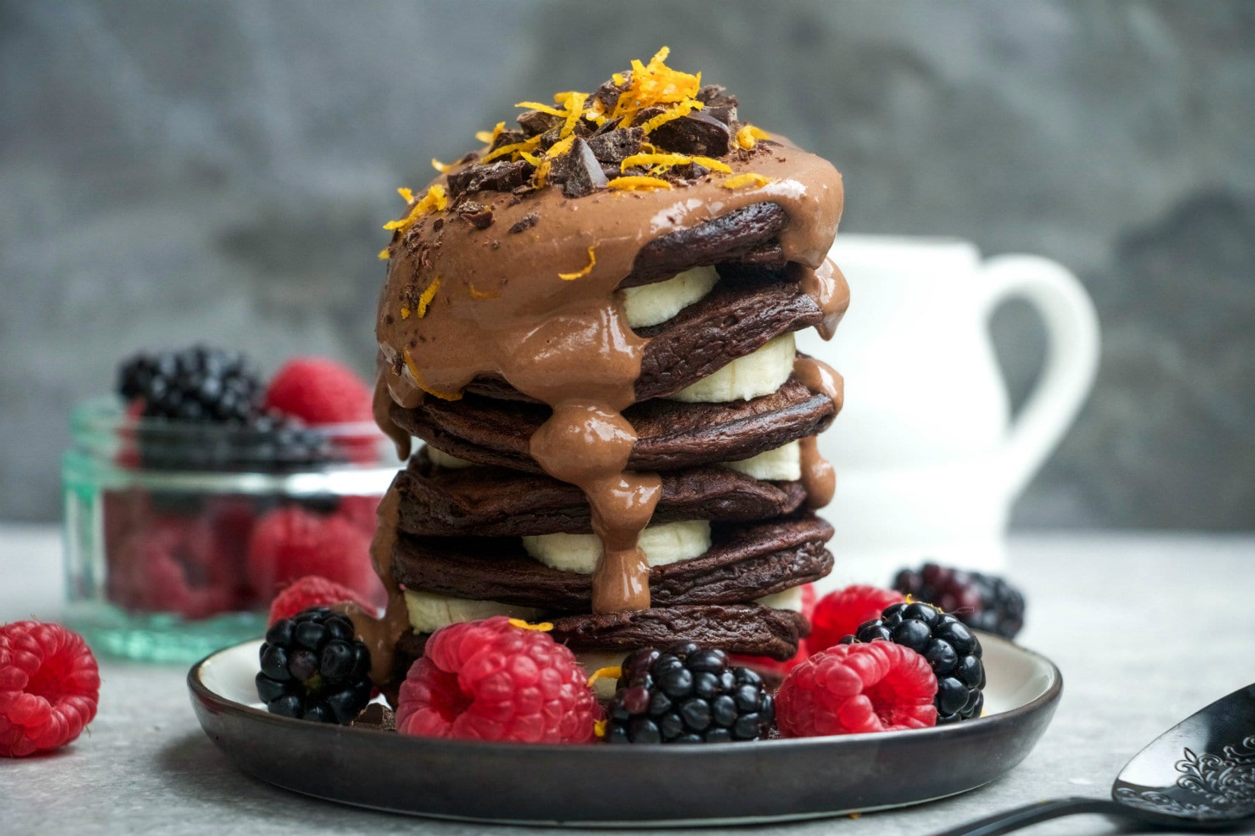 Pancakes Σοκολάτα Πορτοκάλι | Απόλυτη Γεύση