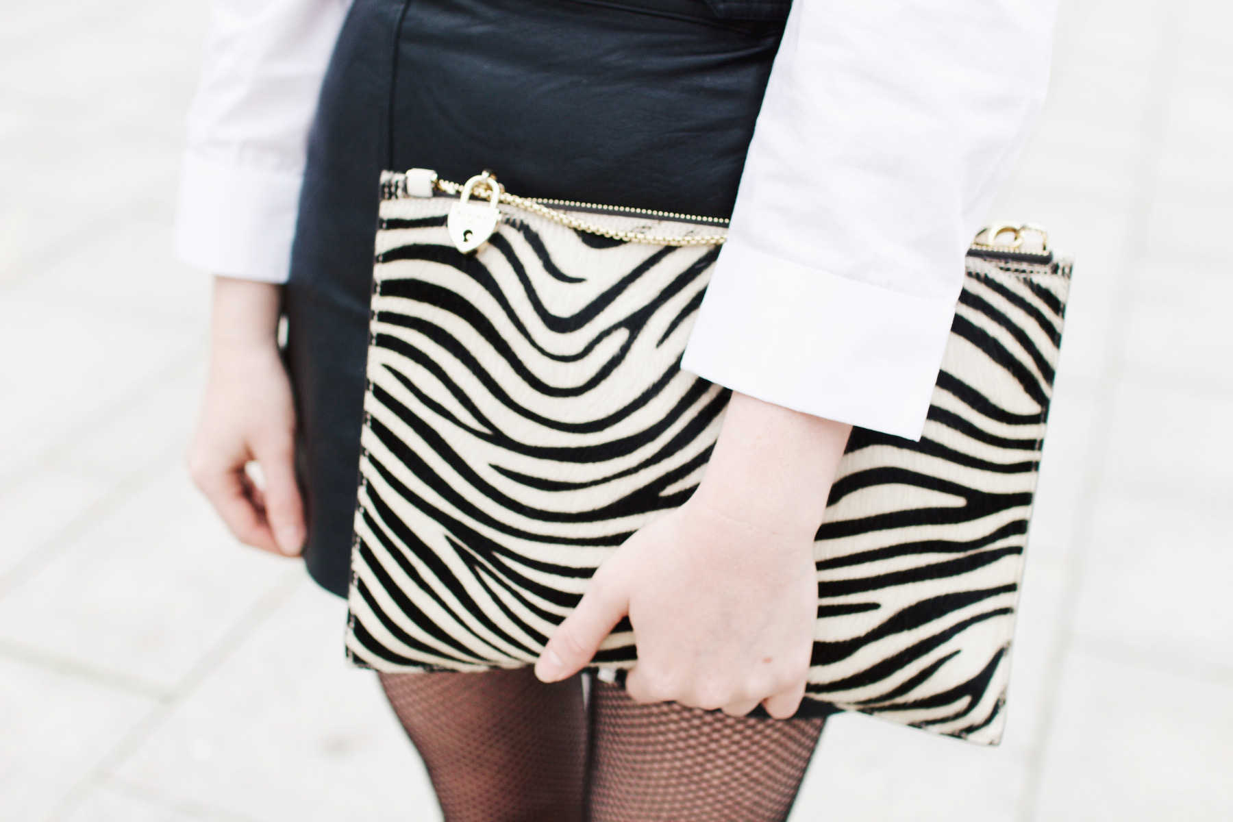 Two Ways to Wear an Aspinal of London Soho Pouch