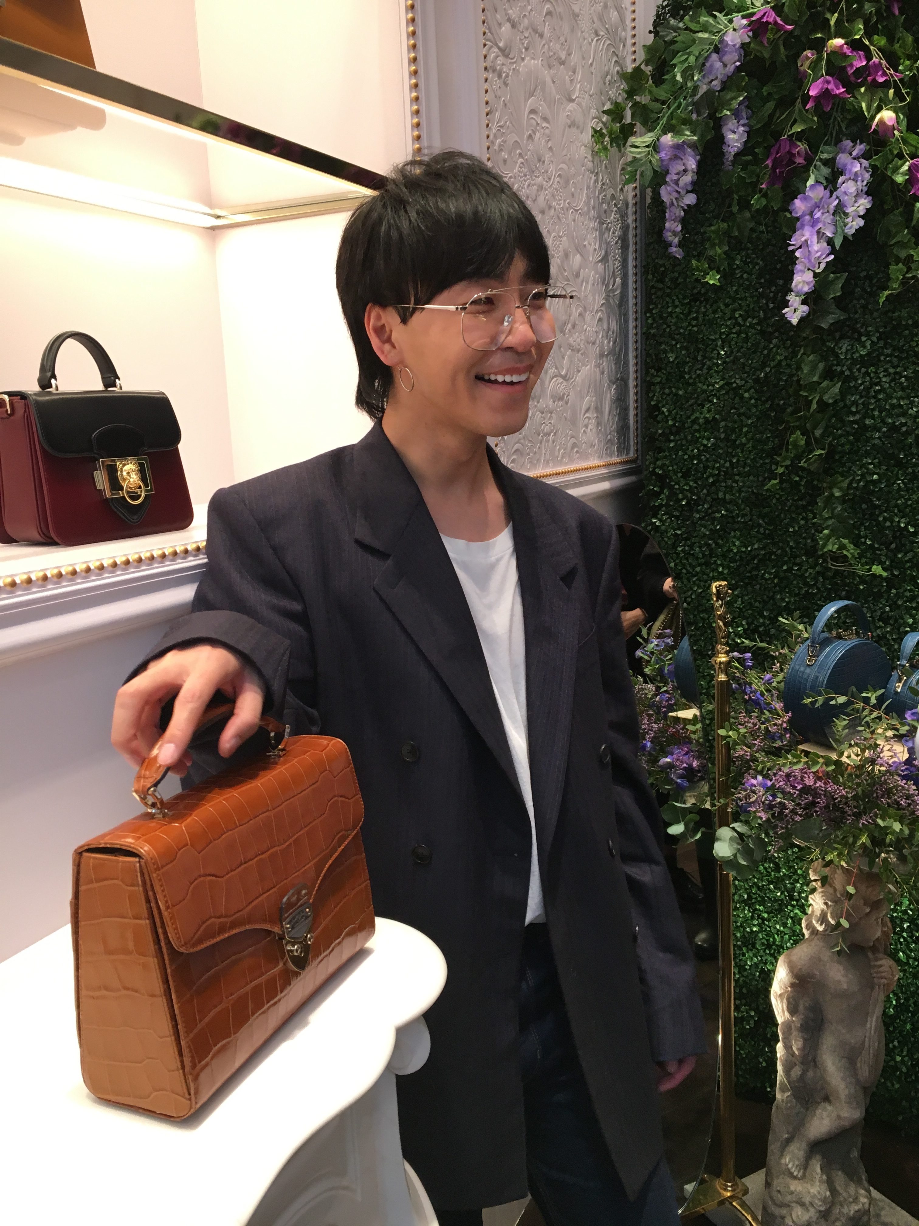 Aspinal of london lion bag cheap