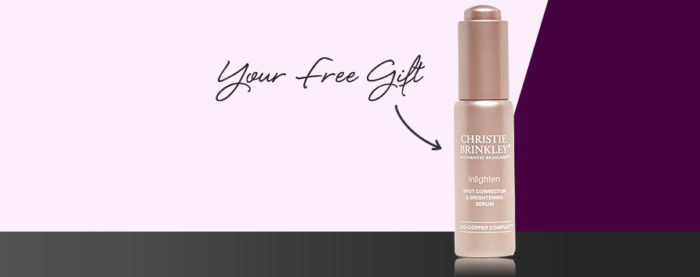 Your Free Christie Brinkley INLIGHTEN Spot Corrector & Brightening Serum