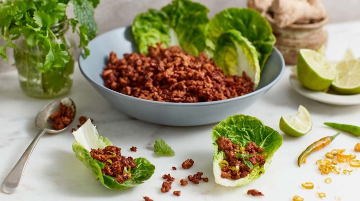 Spring eBook Recipe | Thai Green Pork Lettuce Cups