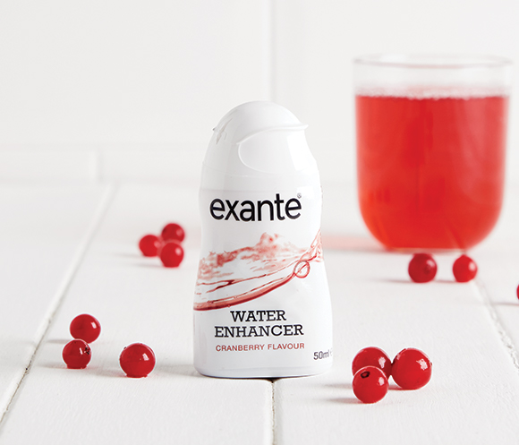 Exante Cranberry Flavour Water Enhancer