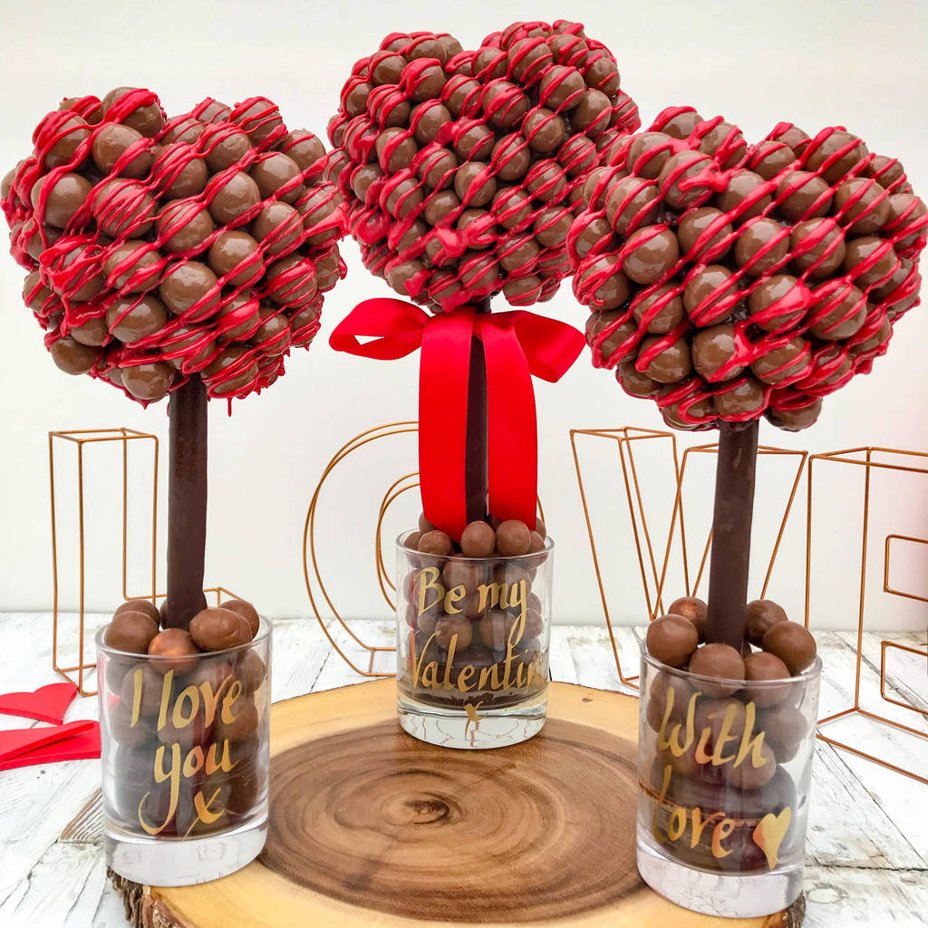 Valentine's Day Malteaser Tree