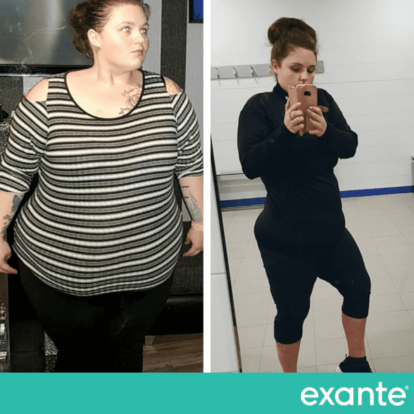 Amy, a shortlisted slimmer of the year transformation image