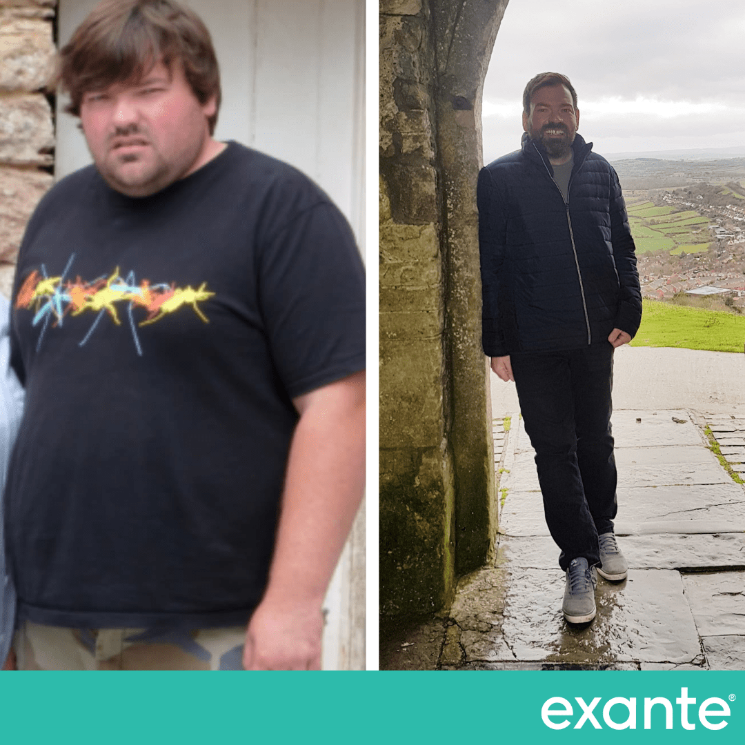 John, Exante Slimmer of the Year Winner transformation