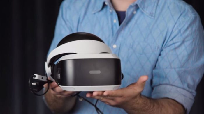 Sony Unbox the PlayStation VR