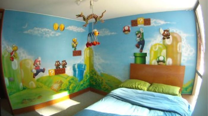 mario bedroom