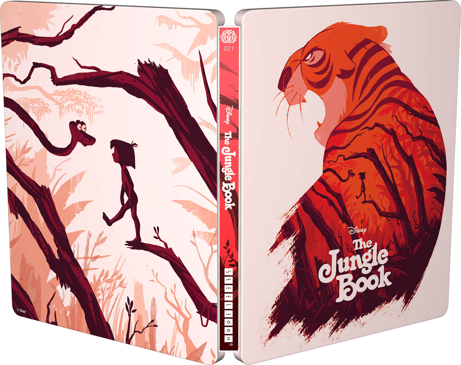 The Jungle Book (Animation) - Mondo Steelbook Zavvi Exclusive Exterior