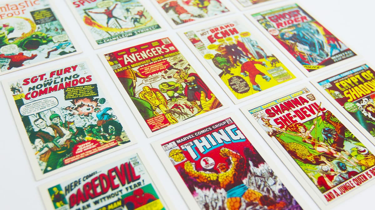 The Definitive Collector's Guide to Marvel Trading Cards Through the Years