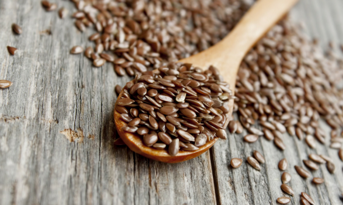 flaxseed, excellent source of fiber