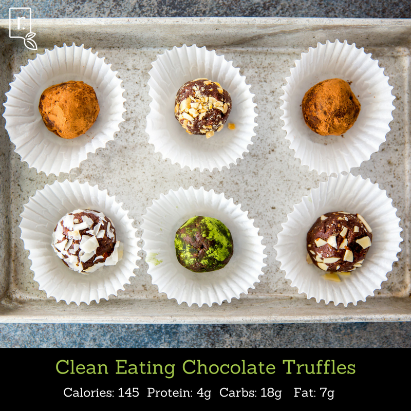 clean eating chocolate truffles