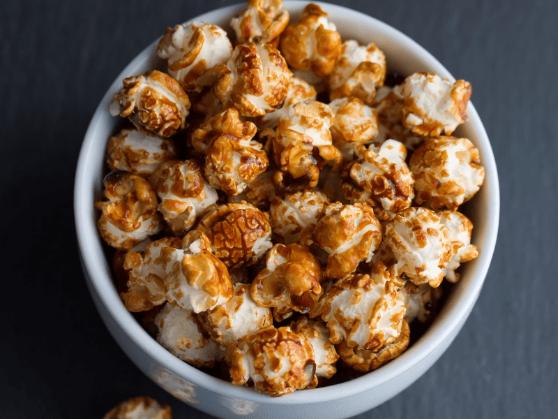 Peanut Butter Popcorn | IdealRaw