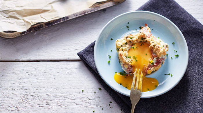 Desayunos sanos: Pan y Huevos Nube