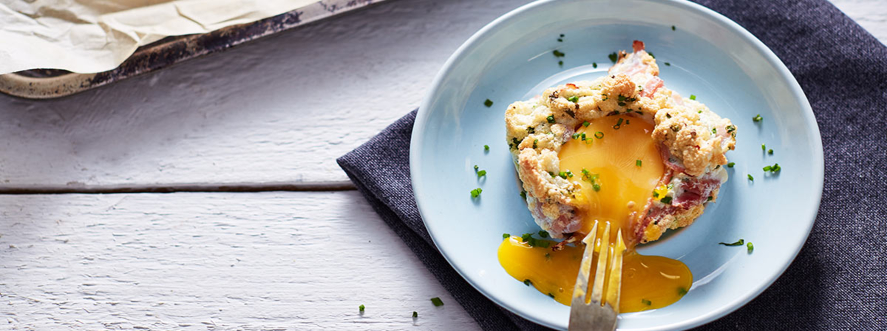 Desayunos sanos: Pan y Huevos Nube