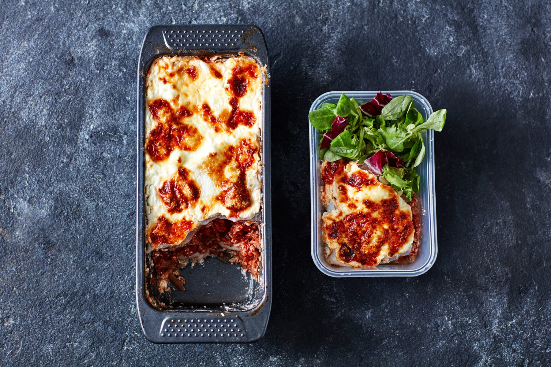 Low carb lasagne | 4 dages proteinrig meal prep