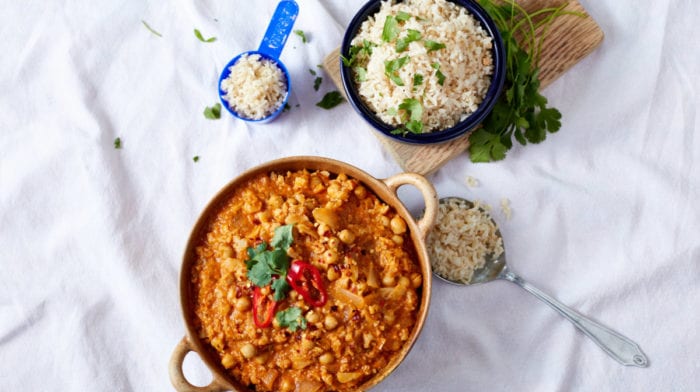 15 minutters vegansk opskrift | Blomkåls tikka masala