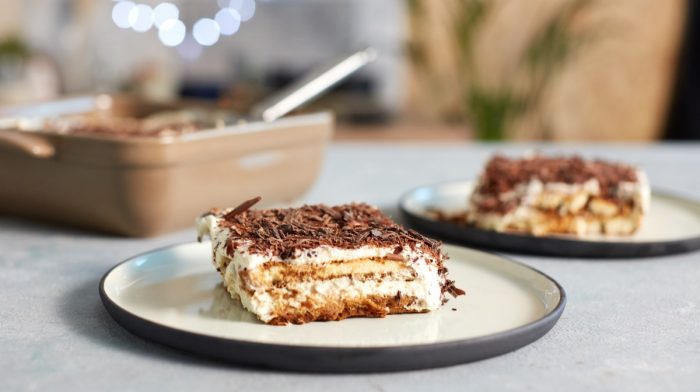 Italiensk tiramisu med protein chokolade