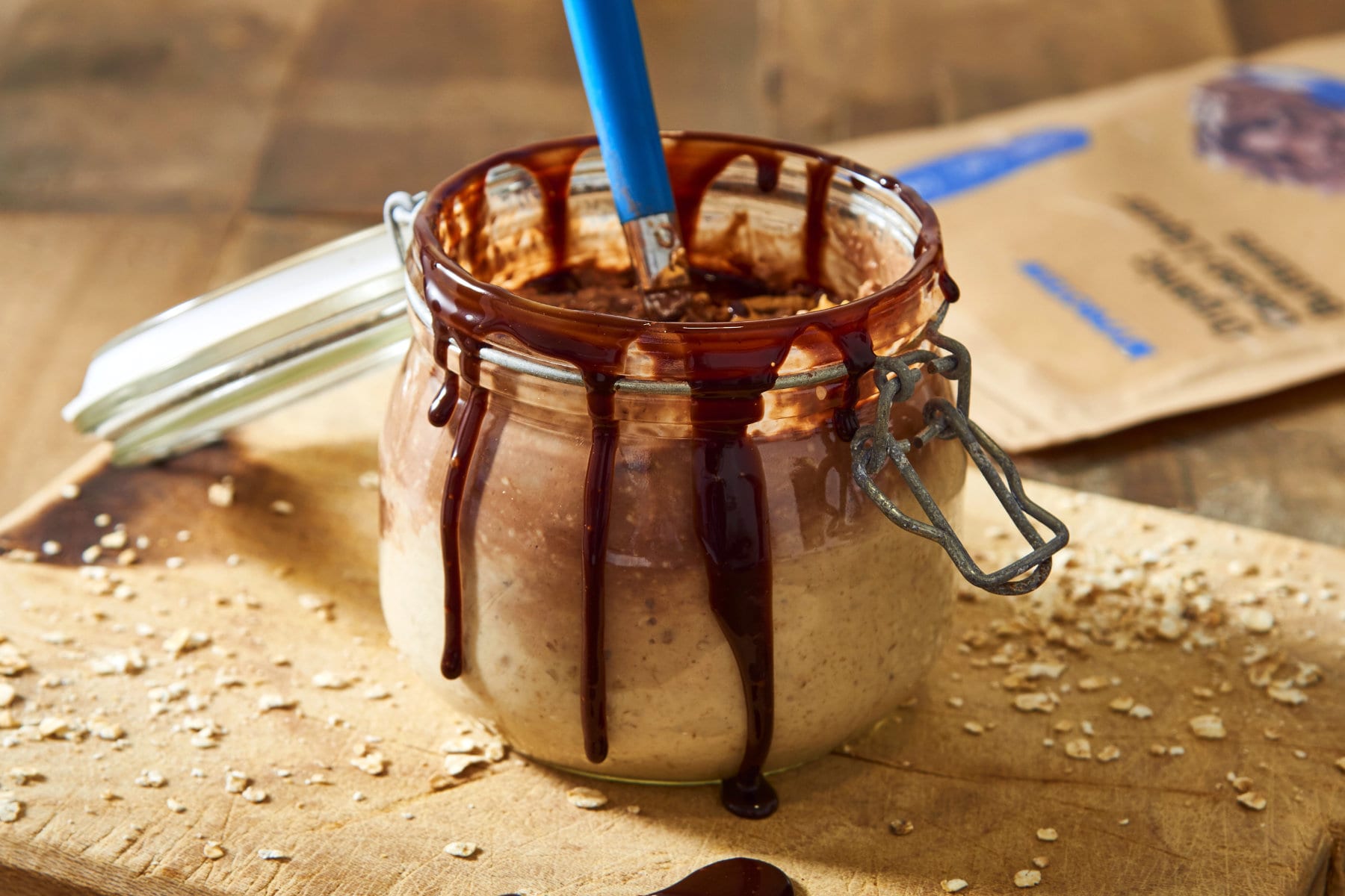 Chocolate Overnight Oats - Tastes Better From Scratch