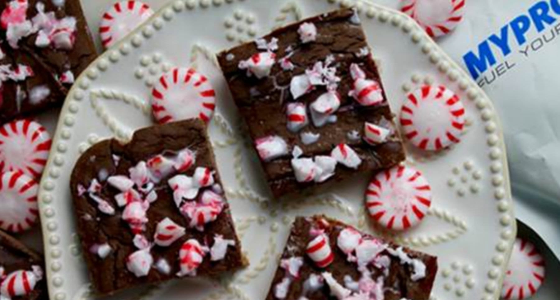 Easy Christmas Recipe Peppermint Brownies Myprotein US