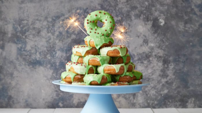 Savršen recept za Proteinske Krafne | Božićno Donut Drvce