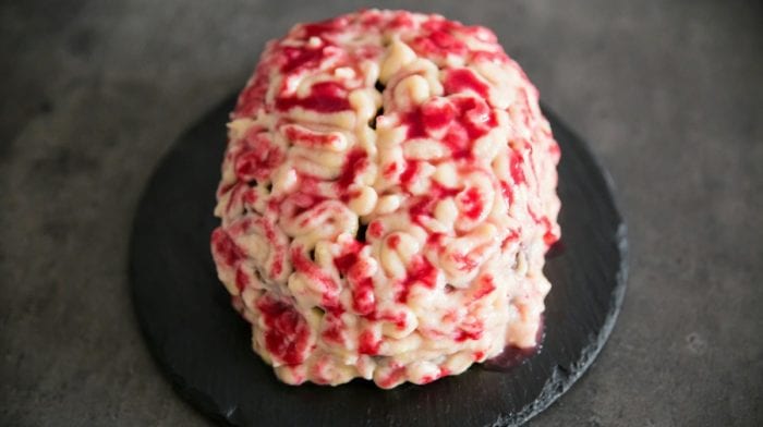 Brain Cake Protéiné - Dessert d'Halloween