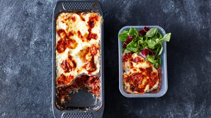 Lasagnes pour sportifs | Meal Prep pour 3 jours pauvre en glucides