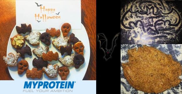 Halloween Eiweißkekse (Protein Cookies)