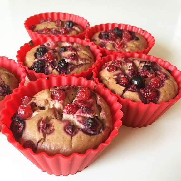 Protein Cheesecake-Muffins