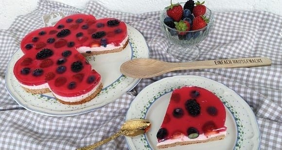 Chocolate & Mocca Strawberry-Cheesecake