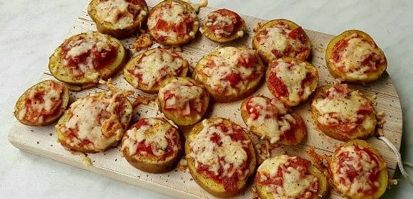 Fitness Rezepte | Kartoffel Pizza Snack Rezept