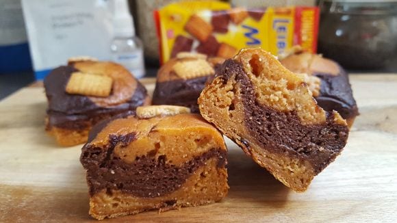 Gesund Backen | Schoko Butterkeks Muffins