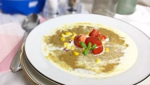 Thanksgiving Dinner | Gesunde Maissuppe als Vorspeise