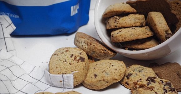 Gesunde Kekse ohne Zucker | Knuspriges Orangen Schokoladen Gebäck