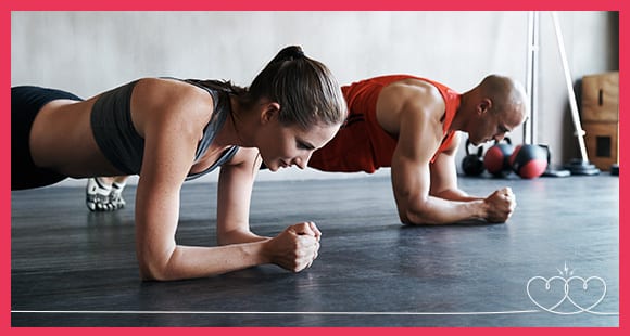 Valentinstag-Workout