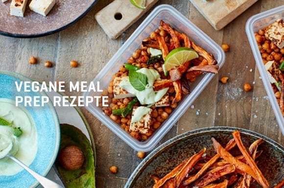 Veganes Meal Prep Rezept | Scharfe Vegane Bowl & Schokoladen Protein Balls