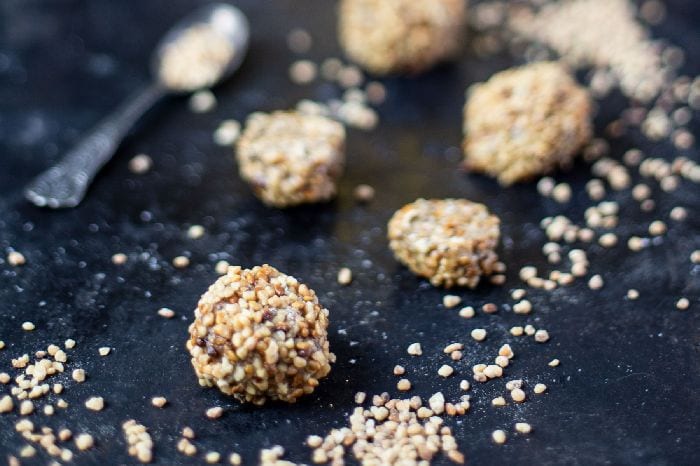 Haselnuss Protein Balls