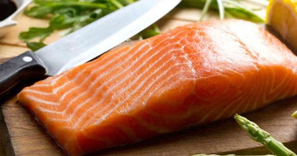 filete de salmón bulking pescado