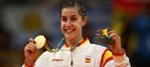 carolina marin de las mejores deportistas españolas