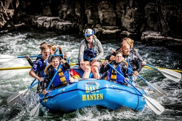 Rafting deportes de aventura