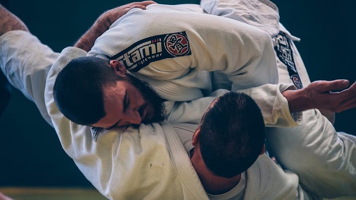 entrenamiento de judo