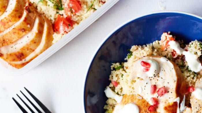 Pollo all’Harissa e Tabulè | Facile da preparare