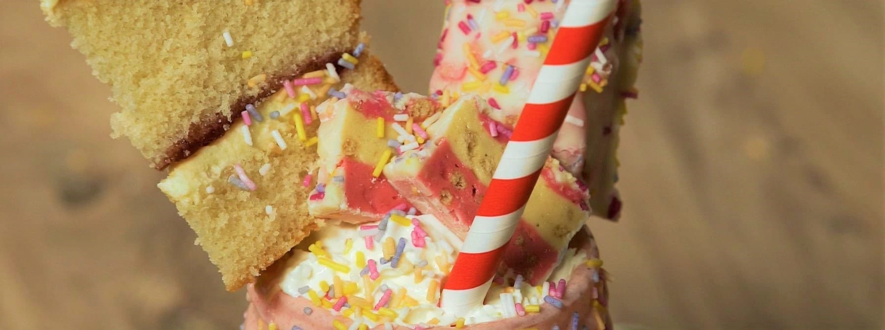 Ricetta Milkshake 'Torta di Compleanno'