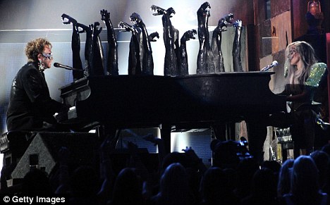 Lady Gaga and Elton John Grammy Duet