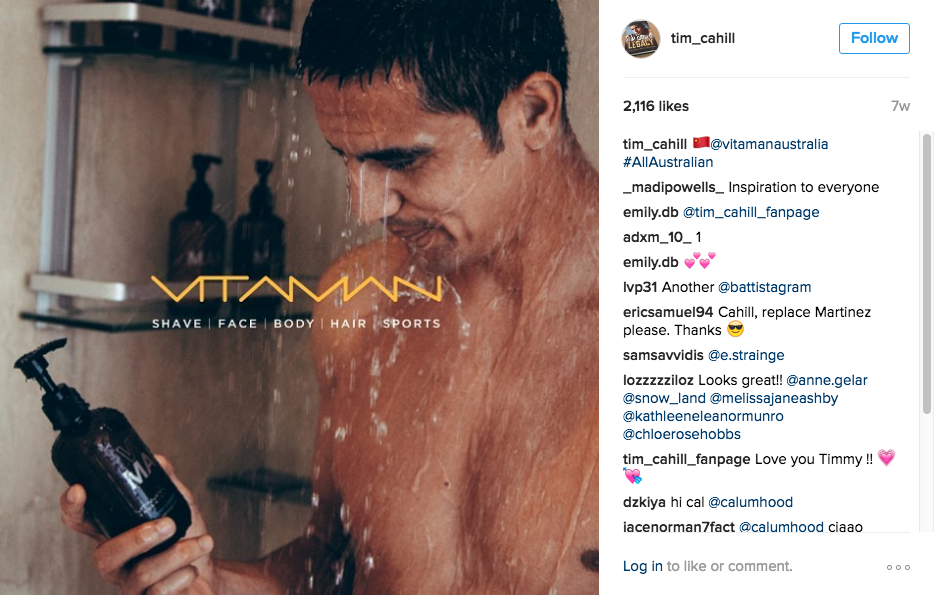 Tim Cahill Vitaman