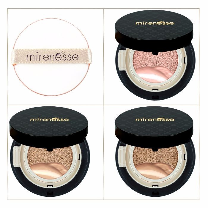 mirenesse_4_piece_starter_10_collagen_cushion_liquid_powder_and_blush_mini_pack_-_medium