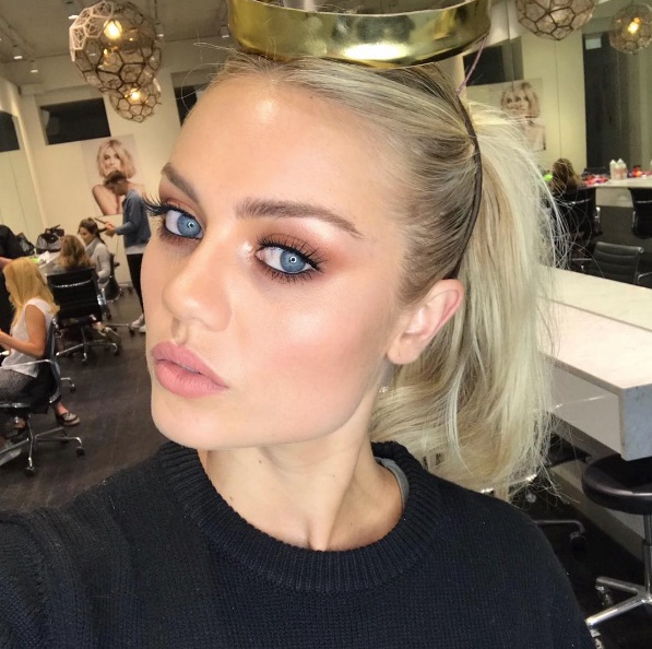 Elyse Knowles Melbourne Cup 2017 makeup look