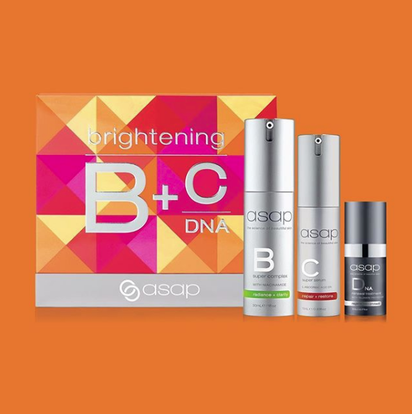 asap Skincare Brightening Serum Pack Christmas gift set