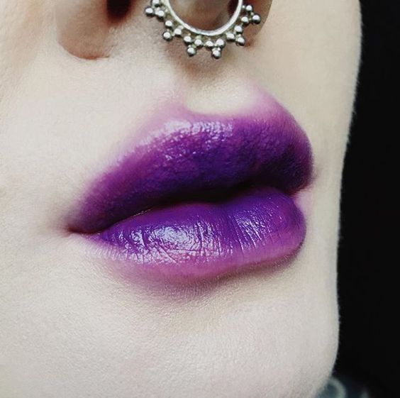 Pantone Colour of the Year inspired makeup Ultra Violet lipstick Illamasqua