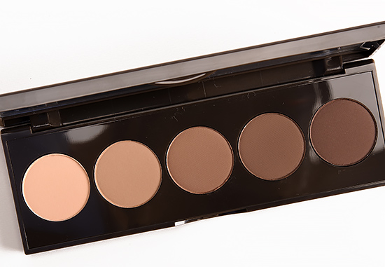 Capricorn beauty brown eyes and lips Becca Ombre Nudes Palette